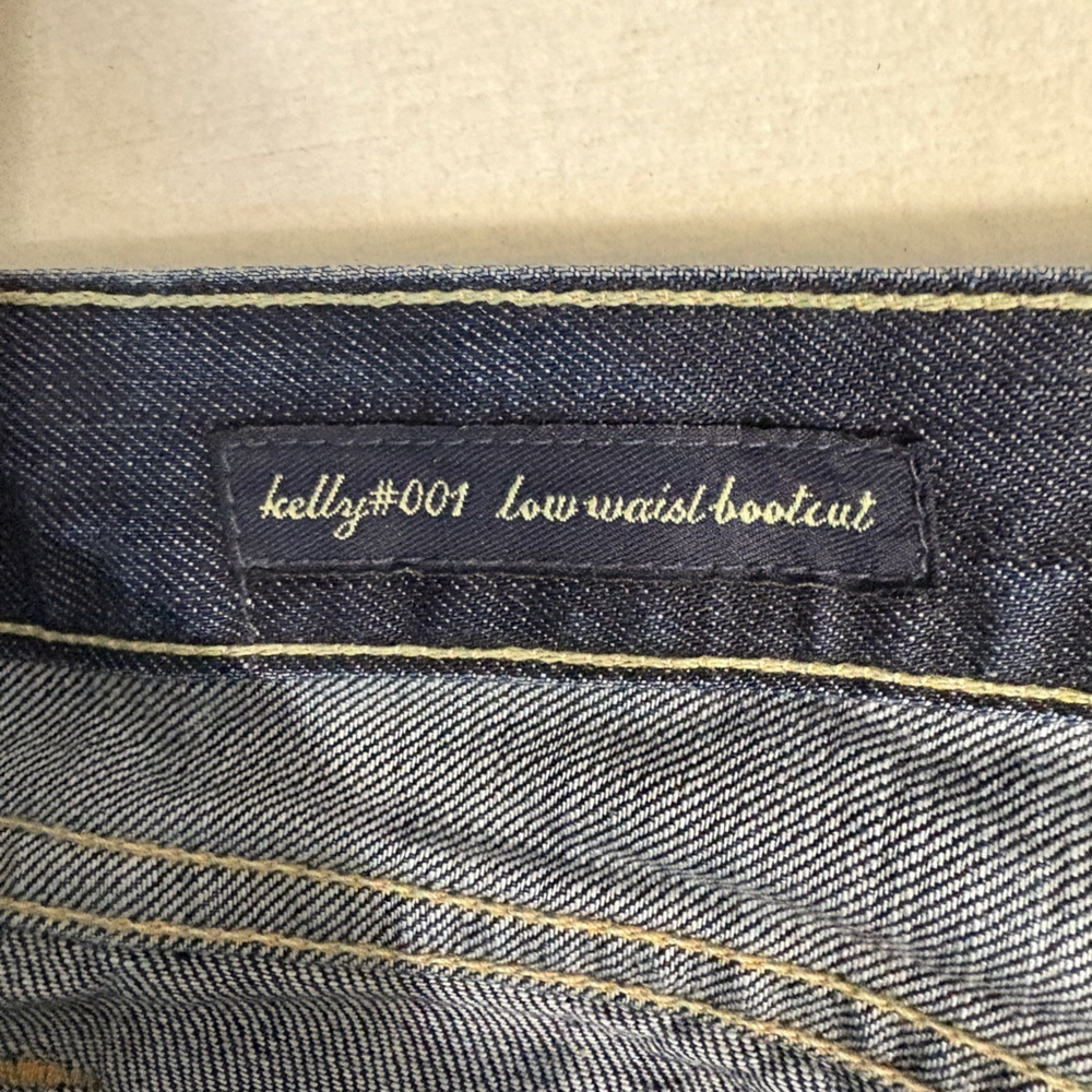7 For All Mankind Dark Blue Denim Jeans Style 001-058 - Picture 9 of 10